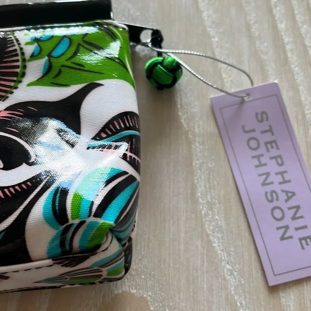 Stephanie Johnson Cosmetic Pouch New